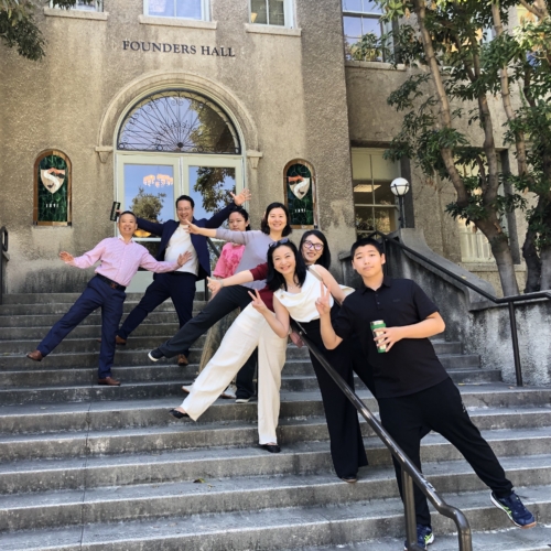 Founders Hall Steps